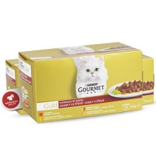 Gourmet Gold konzervy kúsky v šťave Multipack 4x 85 g