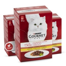 Gourmet Mon Petit kapsičky kurča, kačica, morka Multipack 6x 50 g Gourmet Mon Petit kapsičky kurča, kačica, morka Multipack 6x 50 g