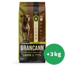 Grancann Adult M & L Lamb & Hemp seeds 12 kg Grancann Adult M & L Lamb & Hemp seeds 12 kg