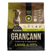 Grancann Adult M & L Lamb & Hemp seeds 3 kg Grancann Adult M & L Lamb & Hemp seeds 3 kg