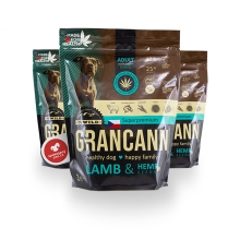 Grancann Adult S & M Lamb & Hemp seeds 1 kg