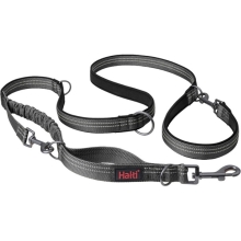 Halti Anatomy vodítko s amortizérom sivé veľ. L