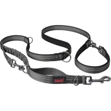 Halti Anatomy vodítko s amortizérom sivé veľ. L