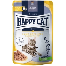 Happy Cat Culinary kapsička Land-Geflügel 85 g SET 10+10 ZADARMO