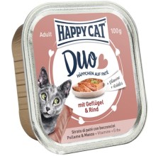 Happy Cat Minkas Duo hydina a hovädzina 100 g