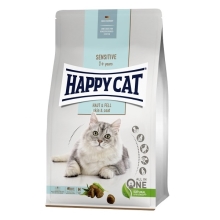 Happy Cat Sensitive Haut & Fell 4 kg (EXP 23. 4. 2023)