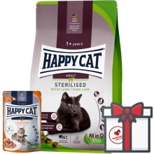 Happy Cat Sterilised Weide-Lamm 10 kg