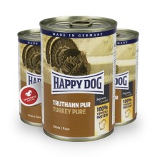Happy Dog Premium konzerva Truthahn Pur 400 g Happy Dog Premium konzerva Truthahn Pur 400 g