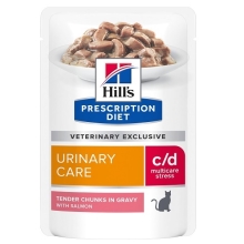 Hill's PD Feline c/d MultiCare kapsičky s lososom 12x 85 g