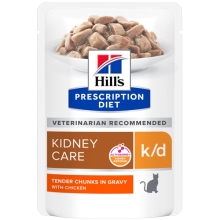 Hill's PD Feline k/d kapsičky s kuracinou 12x 85 g