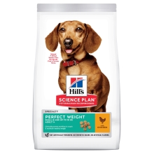 Hill's SP Dog Adult Perfect Weight Small & Mini Chicken 6 kg