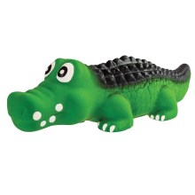 Hip Hop latexový pískacie krokodíl 16 cm Hip Hop latexový pískacie krokodíl 16 cm