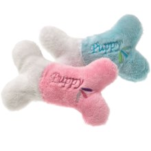 Hračka plyšová pískacia kosť Puppy Hračka plyšová pískacia kosť Puppy