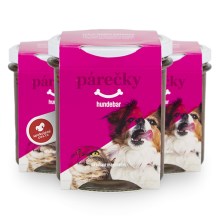 Hundebar teľacie párky pre psov a mačky 175 g Hundebar teľacie párky pre psov a mačky 175 g