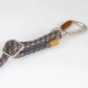 Hurtta Adjustable lanové vodítko červené 120-180 cm/11 mm