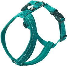Hurtta Casual ECO postroj pávia zeleň 60-70 cm