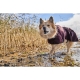 Hurtta Mudventure Coat ECO pláštenka pre psov baklažánová 65 cm