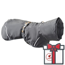 Hurtta Mudventure Coat ECO pláštenka pre psov černicová 50 cm