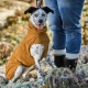 Hurtta Warming Midlayer ECO oblečok pre psov pieskový 30 cm
