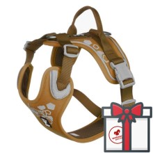 Hurtta Weekend Warrior postroj hnedý 80-100 cm