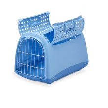 Imac přepravka pro kočky a psy Cabrio modrá MIX farieb