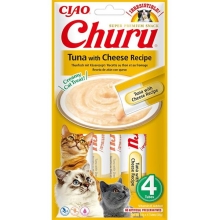 Inaba Churu Cat Snack tuniak & syr 4x 14 g