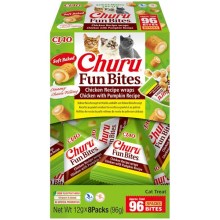 Inaba Churu Fun Bites Cat Snack kura & dyňa 8x 12 g