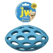 JW Hol-EE Football dierovaná rugby lopta MIX farieb Mini