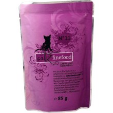 Kapsička Catz finefood No.11 s jahňacím a králičím mäsom 85 g Kapsička Catz finefood No.11 s jahňacím a králičím mäsom 85 g