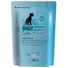 Kapsička Dogz Finefood No.12 sa zverinou a sleďom 100 g