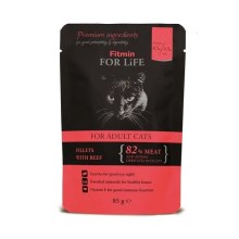 Kapsička Fitmin Cat For Life Beef 85 g Kapsička Fitmin Cat For Life Beef 85 g