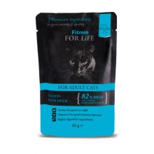 Kapsička Fitmin Cat For Life duck 85 g Kapsička Fitmin Cat For Life duck 85 g
