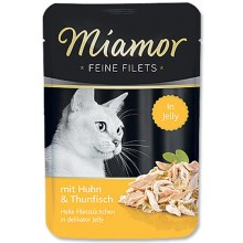 Kapsička Miamor Feine Filets kura + tuniak v želé 100 g