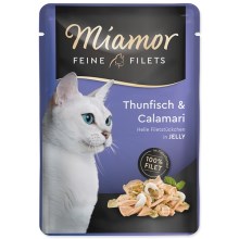Kapsička Miamor Feine Filets tuniak + kalamáre v želé 100