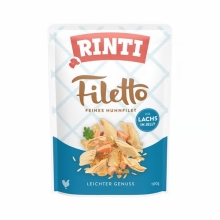 Kapsička Rinti Filetto kura a losos v želé 100 g