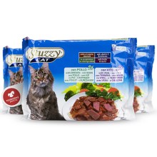 Kapsička Stuzzy Cat Multipack kuracie+teľacie 4x100 g