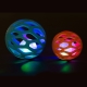 Karlie gumová hračka s LED guľou MIX farieb 11,5 cm