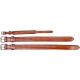 Kay-line kožený obojok Cognac veľ. 55 (40-47 cm)