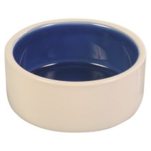 Keramická miska veľká 2,1 l/23cm - biela/modrá