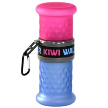 Kiwi Walker cestovná fľaša modro-ružová 750 ml
