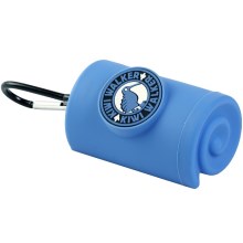 Kiwi Walker zásobník na sáčky modrý 10 cm