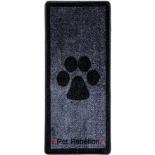 Kobercový behúň Pet Rebellion Stop Muddy Paws sivý 100 cm Kobercový behúň Pet Rebellion Stop Muddy Paws sivý 100 cm