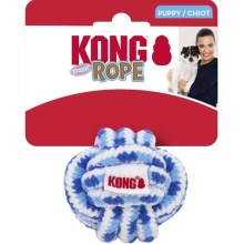 Kong Puppy Rope loptička pre šteňatá MIX farieb veľ. S