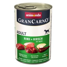 Konzerva Animonda GranCarno hovädzie, jeleň a jablká 400 g