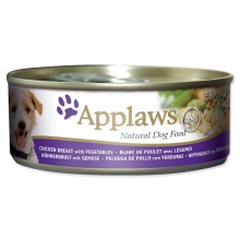 Konzerva Applaws Dog Chicken, Veg & Rice 156 g Konzerva Applaws Dog Chicken, Veg & Rice 156 g
