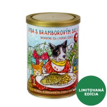 Konzerva Falco Deluxe vianočná ryba a zemiakový šalát 400 g Konzerva Falco Deluxe vianočná ryba a zemiakový šalát 400 g