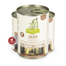 Konzerva Isegrim Adult Forest Jeleň, topinambury 400 g