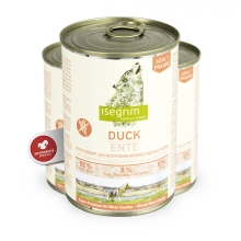 Konzerva Isegrim Adult Prairie kačka, paštrnák, rakytník 400 g