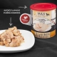 Konzerva Max Deluxe 3/4 kuraťa 800 g