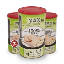 Konzerva Max Deluxe 3/4 kuraťa s držkami 1 200 g